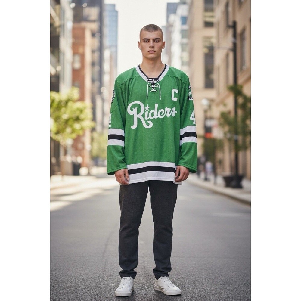 Frisco Roughriders Dallas Stars Capital Promotional Jersey’ Size L Hockey Sports